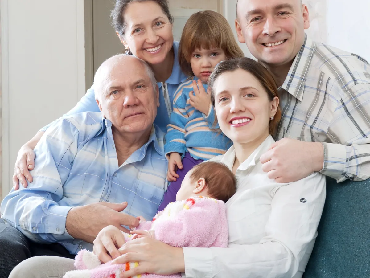 Family protected by insurance